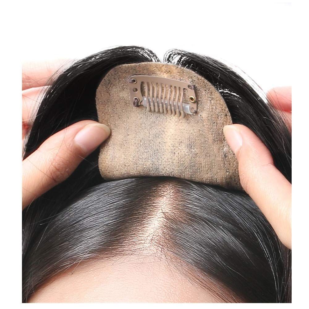 ポイントウィッグ ロング ヘアピース 白髪隠れ 付け毛 医療用ウィッグ モノスキン AISIHAIR 通気 脱毛隠し ステルス総手植え …