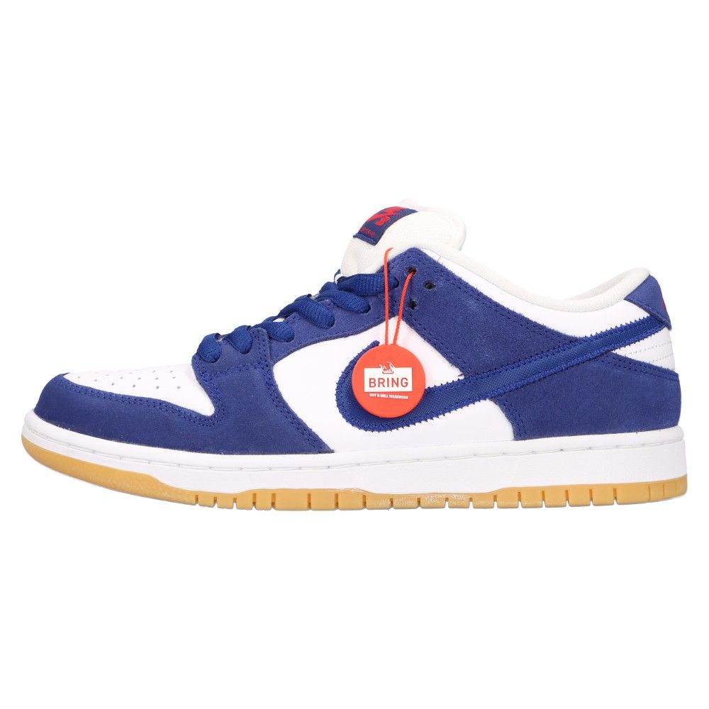 NIKE SB (ナイキエスビー) DUNK LOW PRO PRM LOS ANGELES DODGERS DO9395-400 ダンク  ロサンゼルスドジャース ローカットスニーカー ブルー US8/26cm - メルカリ