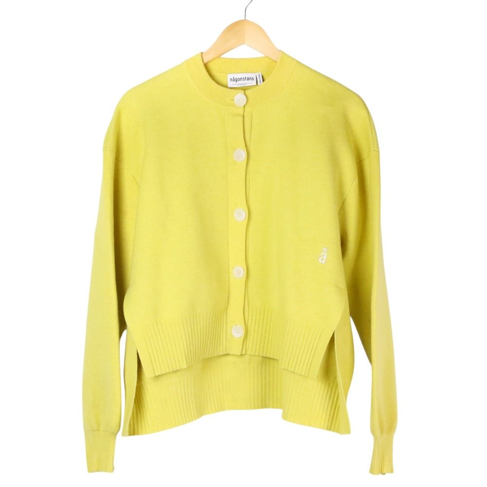 ナゴンスタンス カーディガン 黄色 ナゴンスタンス カーディガン 黄色