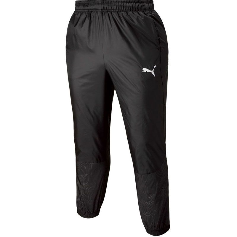 PUMA(プーマ) TEAMFINAL ウラトリコット ピステパンツ サッカー ＷＵＰニットパンツ (659744-03)、(03)ブラック