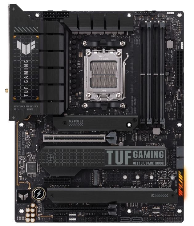 ASUS TUF GAMING X670E-PLUS WIFI Socket AM5 LGA 1718 Ryzen 7000 ATX Gaming Motherboard
