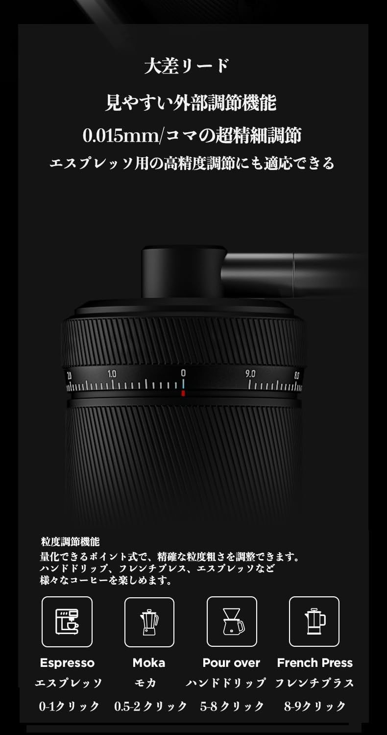 清掃しやすい coffee