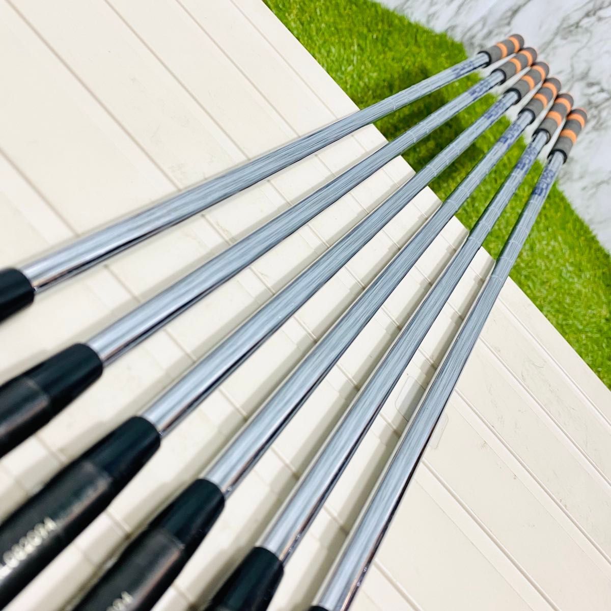 【レフティ】ピン G710 黒ドット メンズアイアンセット 6本 スチール R レフティ】ピン G710 黒ドット メンズアイアンセット 6本 スチール R