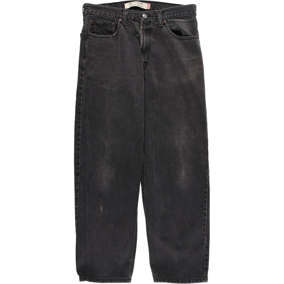 古着 00年代 リーバイス Levi s 550 RELAXED FIT テーパードデニムパンツ メンズw34相当|eaa537198