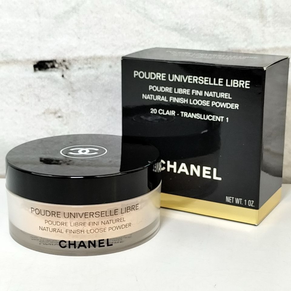 A 49 【 CHANEL 】 未使用 30g POUDRE UNIVERSELLE LIBRE 20 CLAIR