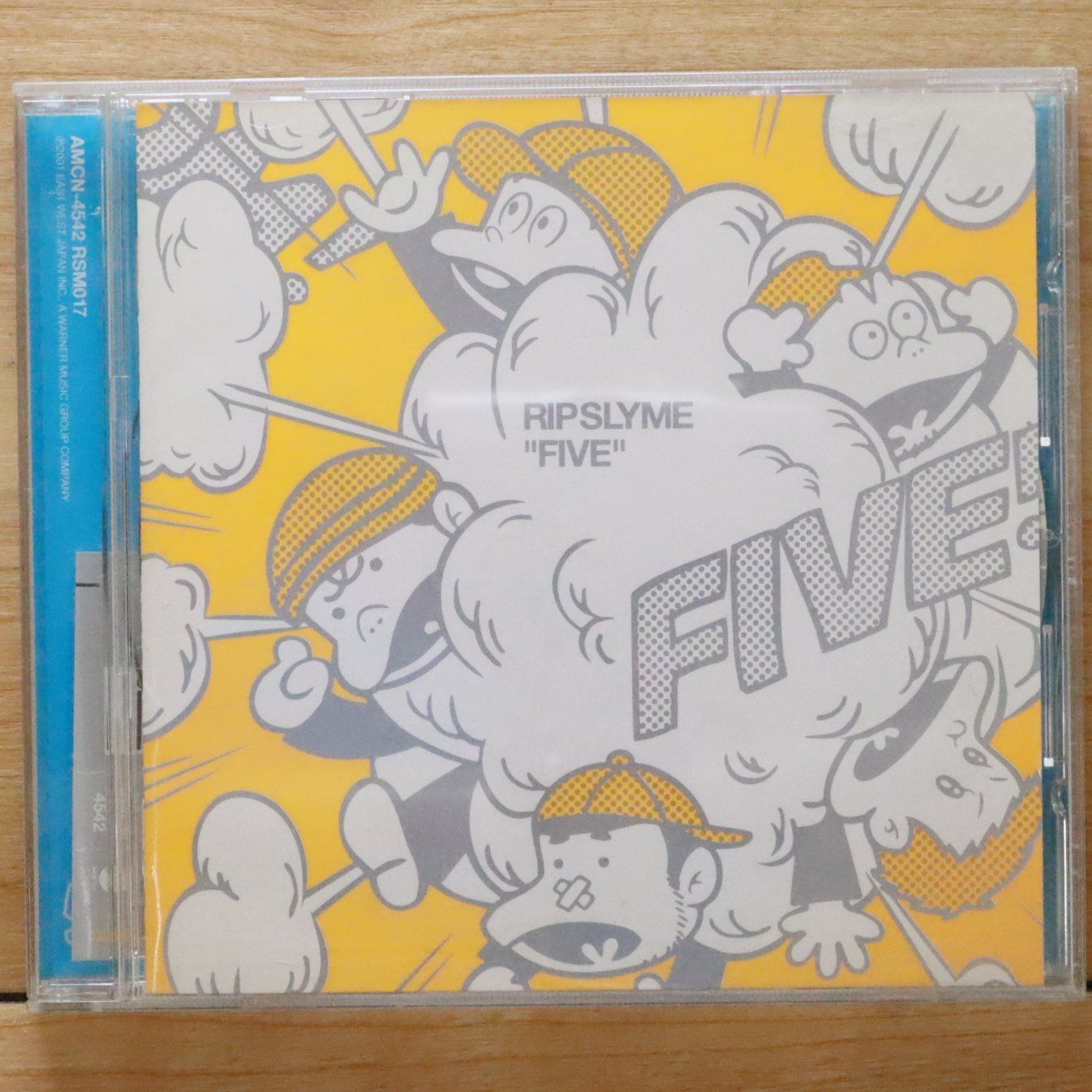 国内盤CD☆リップスライム/RIP SLYME□ FIVE 【AMCN4542/4988029454232