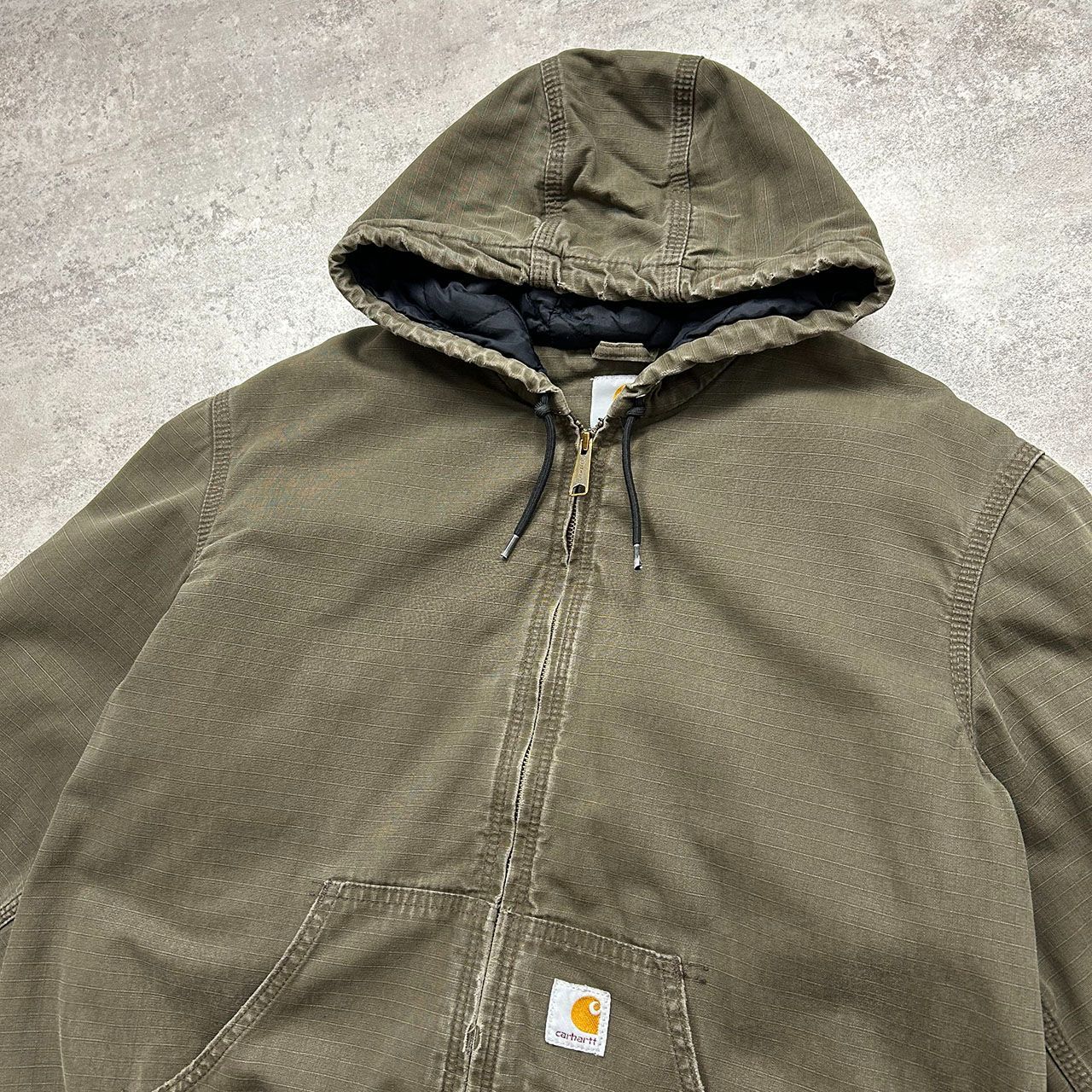 US カーハート アクティブ ジャケット キルティング ライン サイズ M 