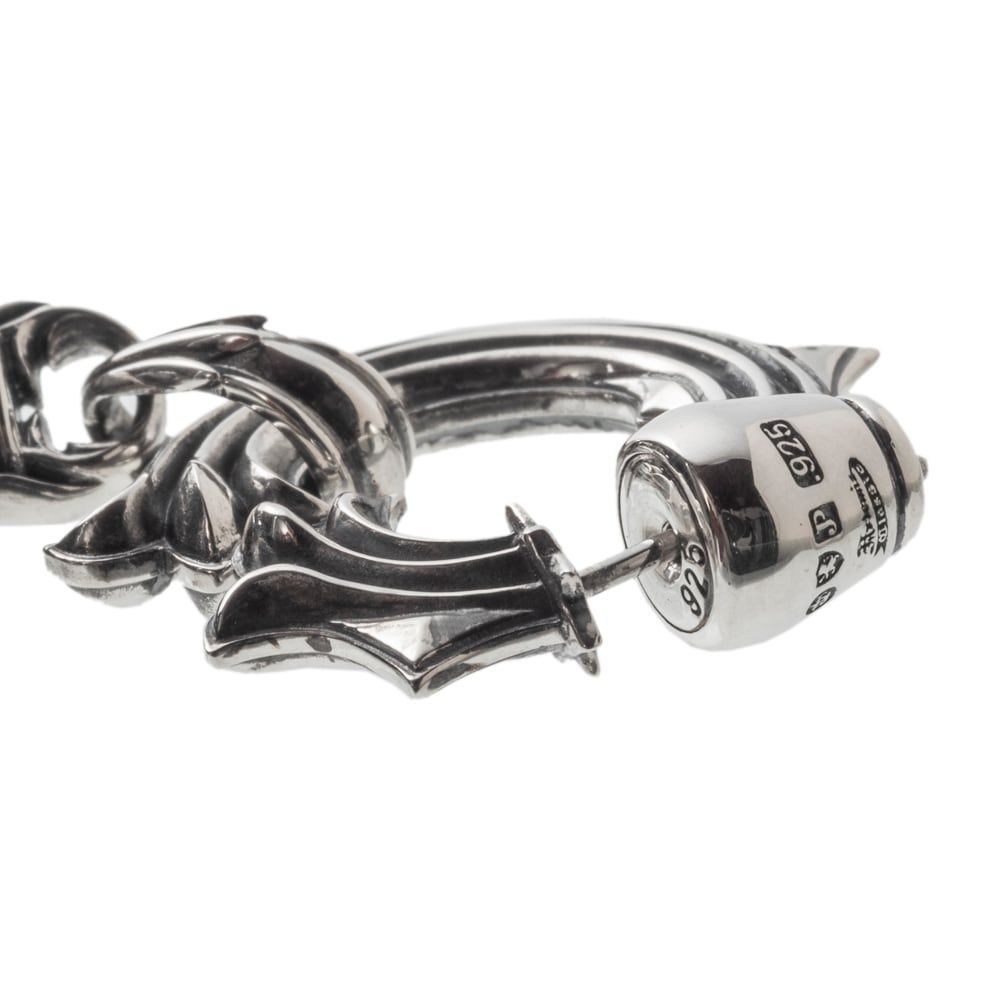 銀牙ドロップピアス