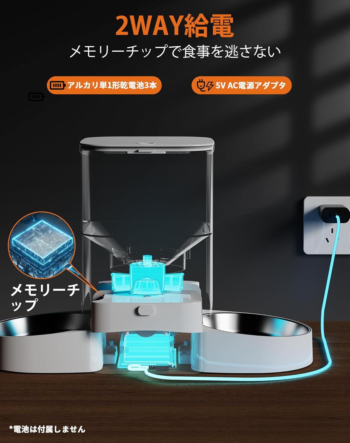 3.5L容量 定時定量