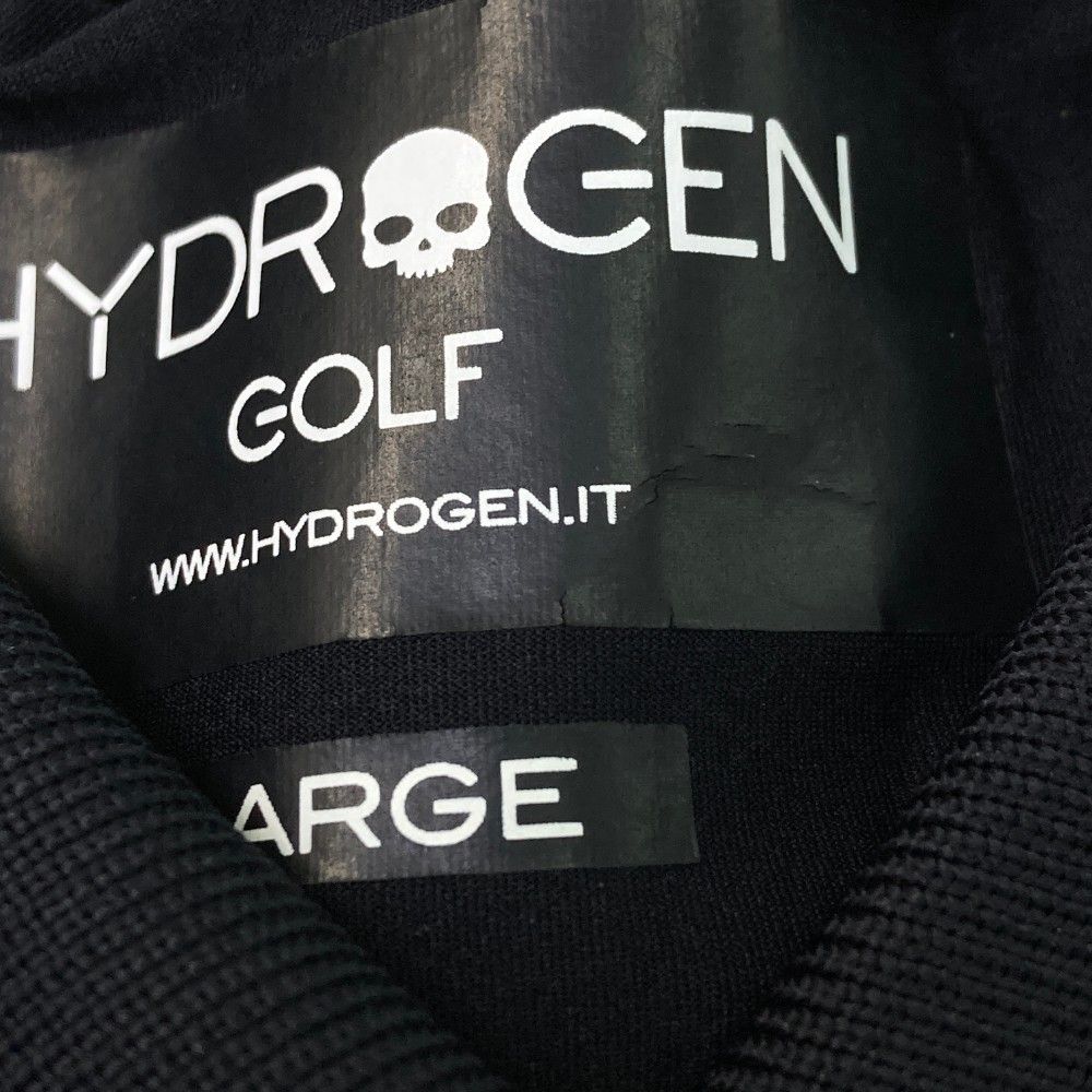 サイズ：LARGE HYDROGEN GOLF ハイドロゲン ゴルフ 半袖