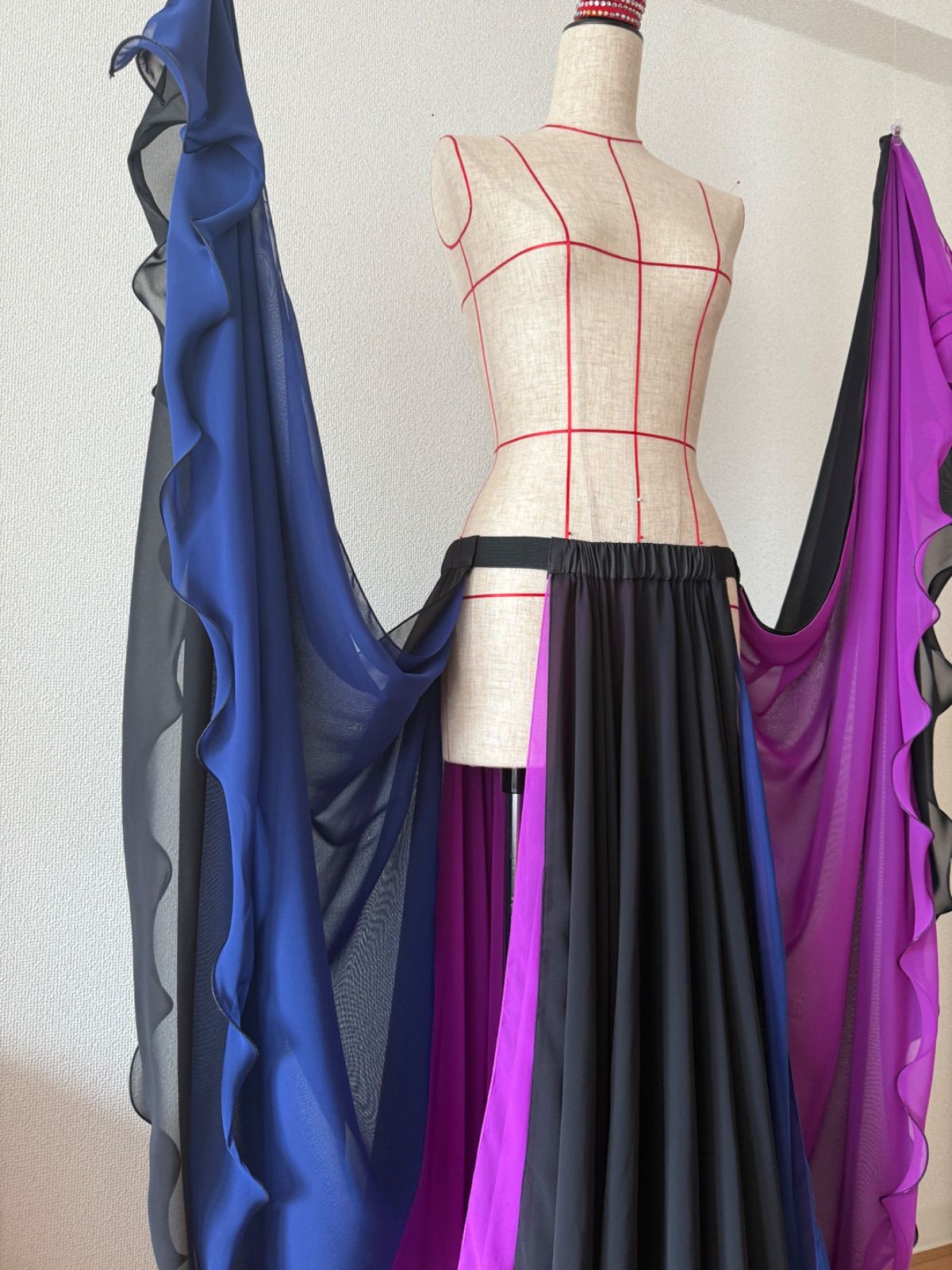 ジョーゼット2枚