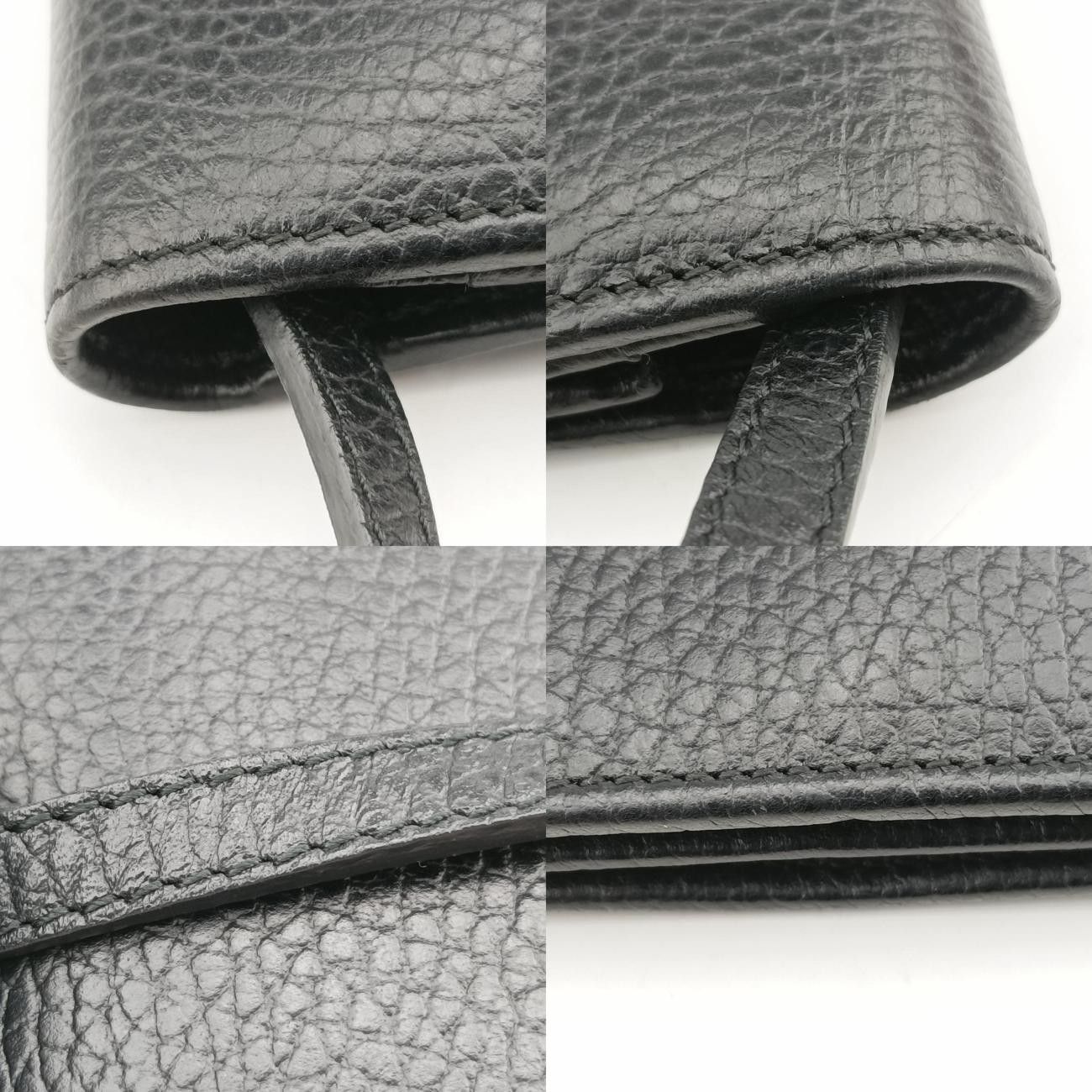 グッチGucciスウィングブラックレザー368231