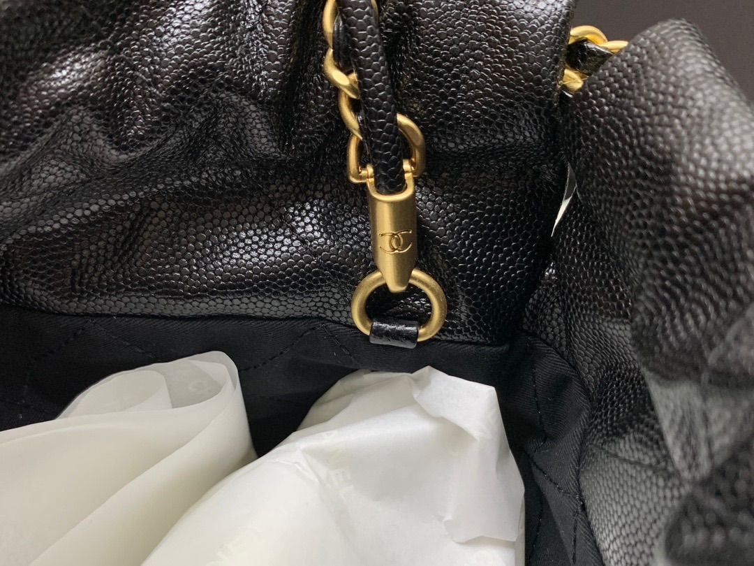 Chanel 23s 22bag mini 巾着チェーンバッグ