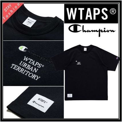 WTAPS × Champion アカデミーTシャツ