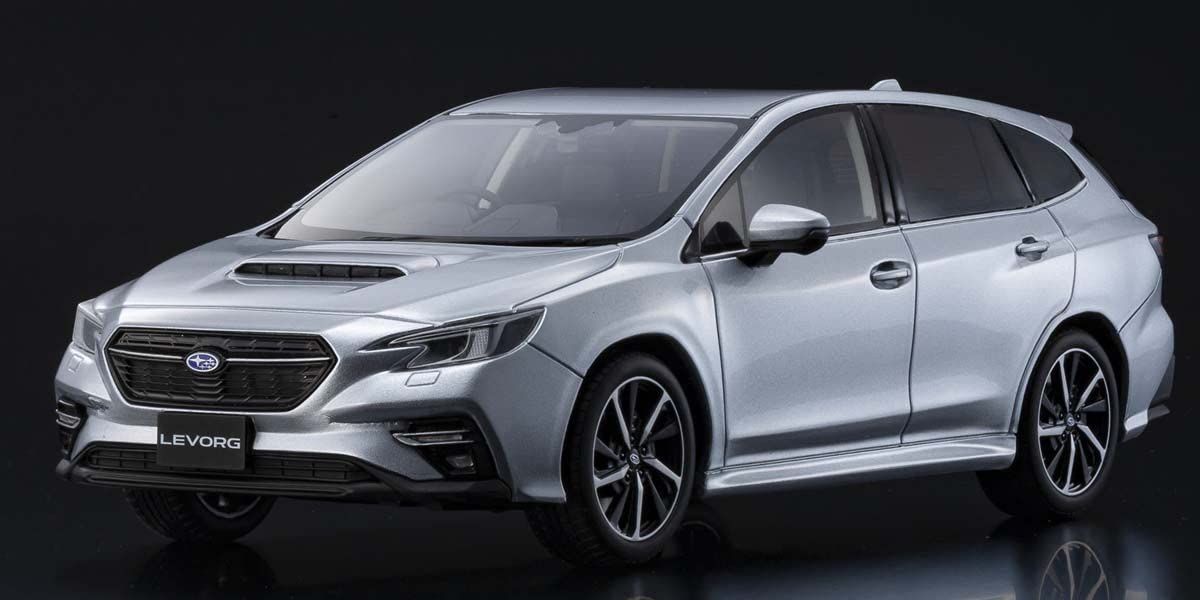 京商(Kyosyo) samurai 1/18 SUBARU レヴォーグ GT-H EX シルバー 完成