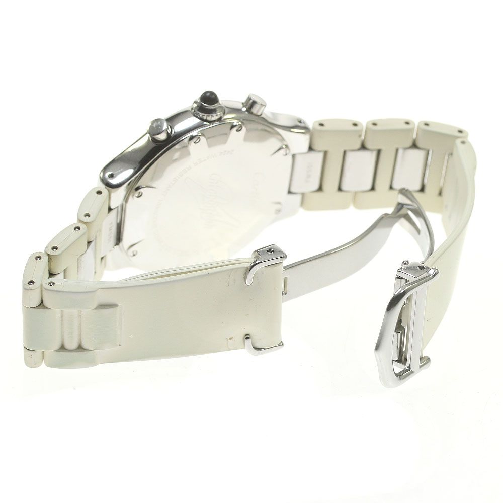 訳ありカルティエ CARTIER W10125U2 クロノスカフ デイト