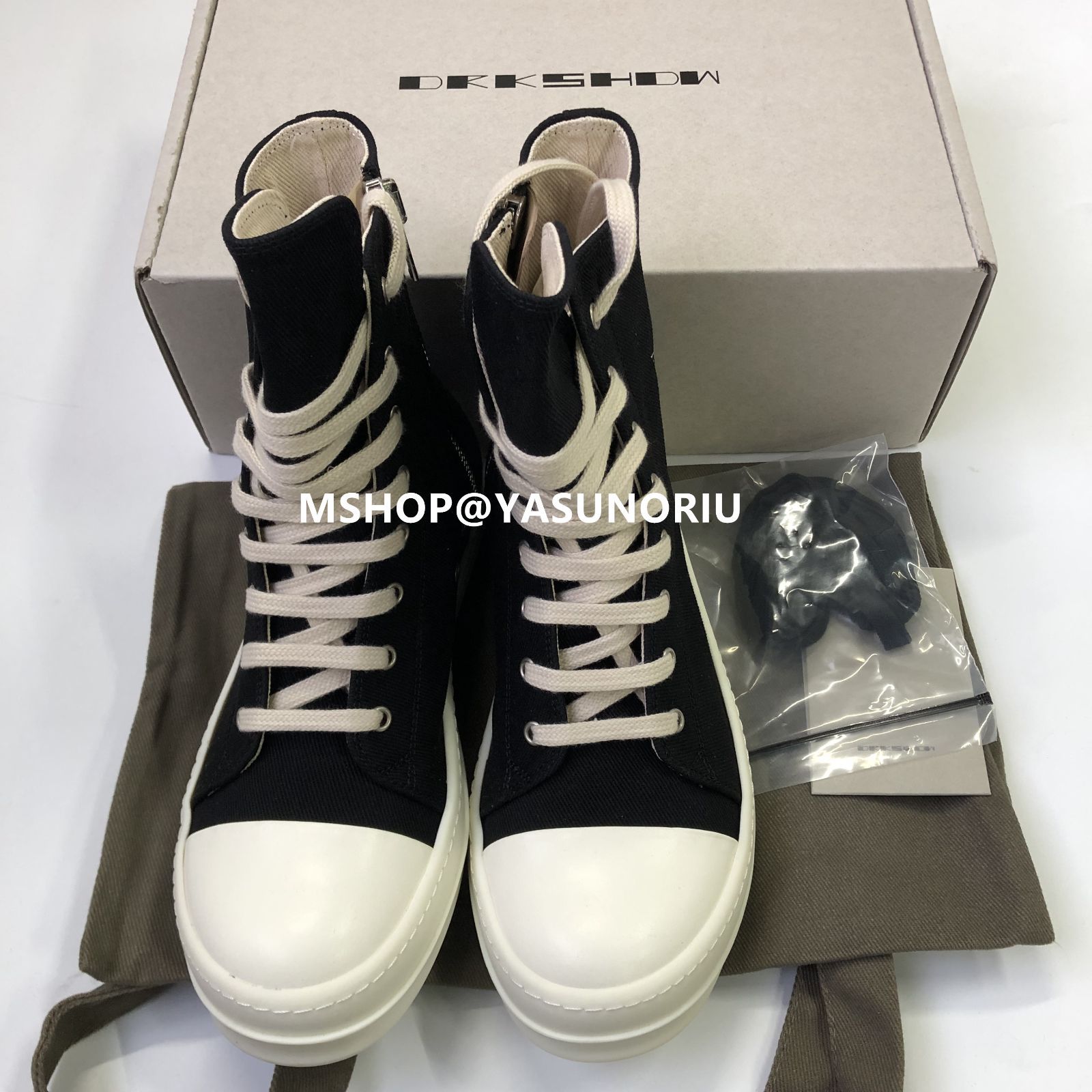 Rick Owens DRKSHDW High-Top STAR スニーカー
