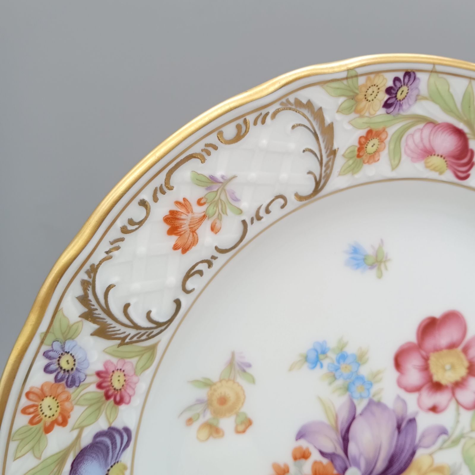 シューマンババリア☆ドレスデンフラワー☆ピアスプレート② 2025年