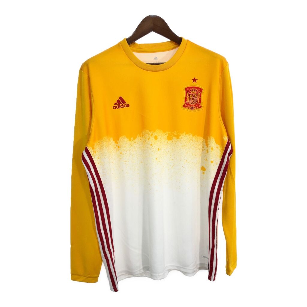 adidas アディダス サッカー スペイン代表 アウェー ユニフォーム プロチーム サッカー マルチ メンズ XL 古着 T9679