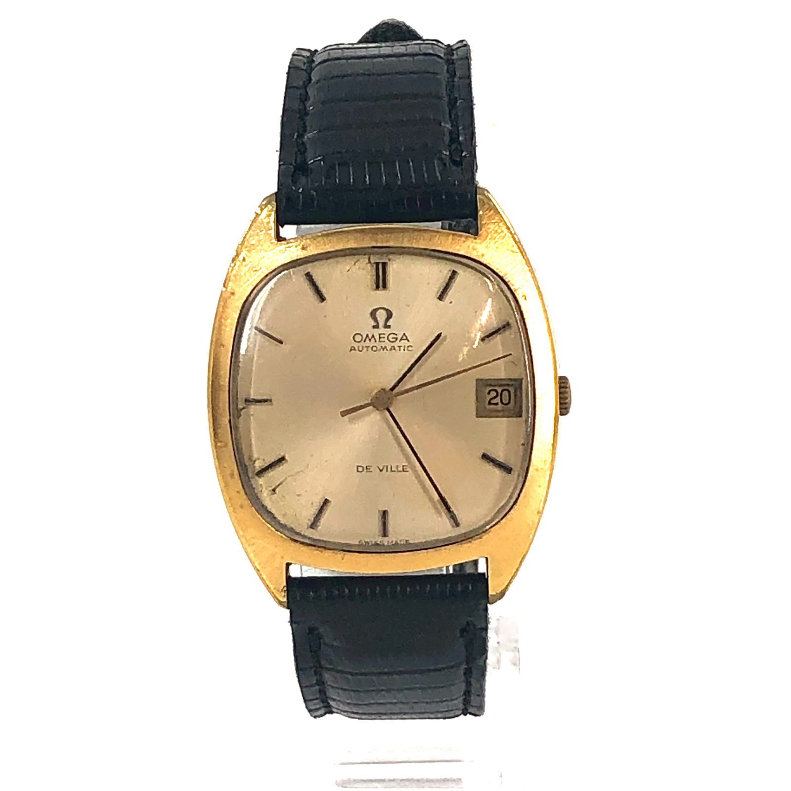 稼動品 オメガ デビル DE VlLLE シルバー文字盤 (メンズ・レディース