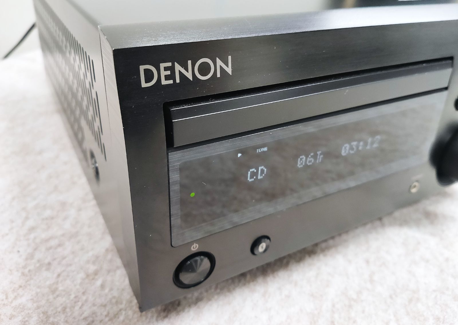 ディスクリートアンプ搭載Bluetooth®対応CDレシーバーRCD-M41ブラック 最高