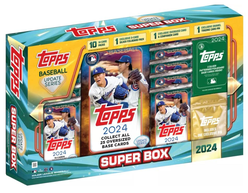2024 Topps Baseball Updates Super Box 