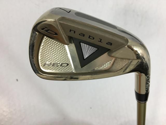 お買い得品！【中古ゴルフクラブ】(4本セット)プロギア iD nabla(ナブラ) RED(レッド) チタンフェース アイアン 2015 スピードインパクト 7〜9.P【14日間返品OK】 返品OK お買い得品！【中古ゴルフクラブ】(4本セット)プロギア iD