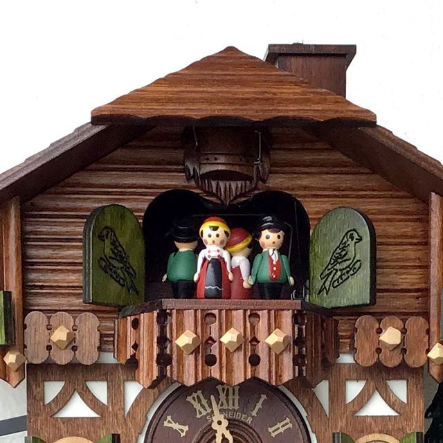 カッコー時計 鳩時計 仕掛け時計 ドイツ製 掛時計 からくり時計