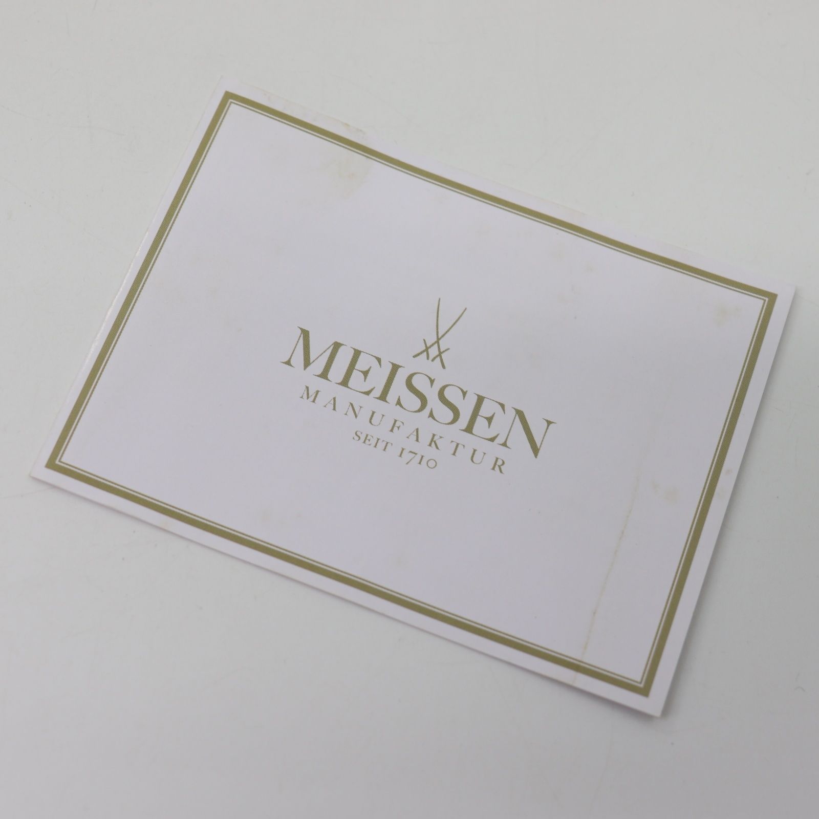 ITIZ76SLRT48 未使用品 Meissen マイセン 干支シリーズ 馬 フィギュ
