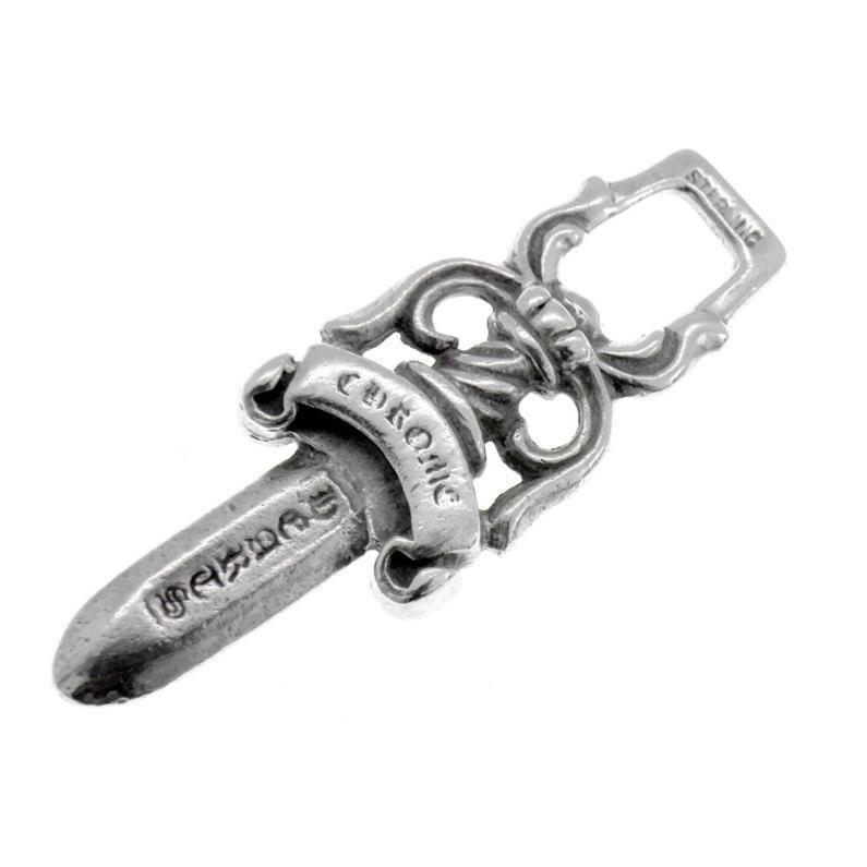 クロムハーツ CHROME HEARTS 10 DAGGER ダガー シルバー ペンダント ネックレス トップ 41712