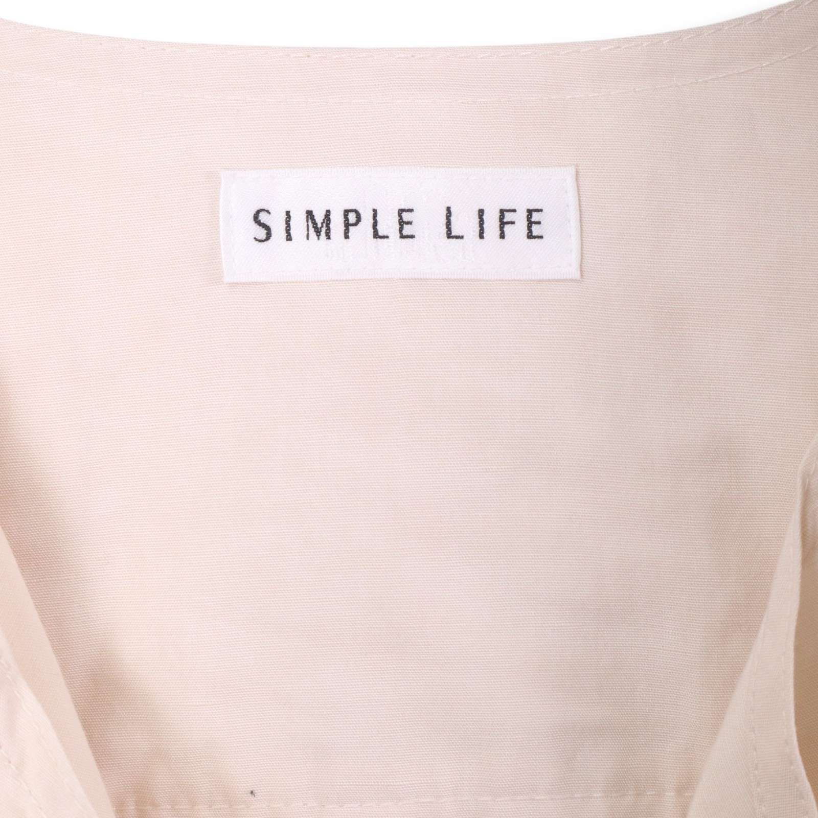 新品 未使用】 SIMPLE LIFE シンプルライフ レナウン 春夏 切替