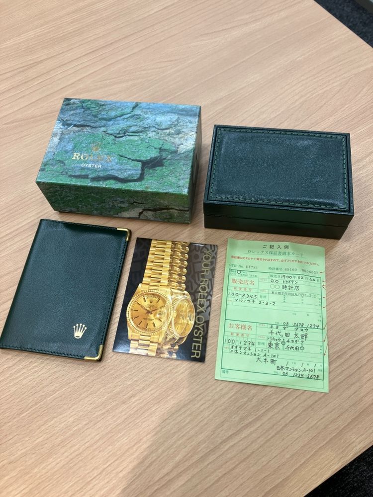 ROLEX ロレックス 空き箱 MK5108 内箱 外箱 - メルカリ