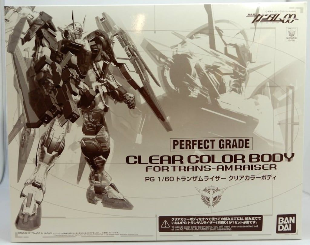 バンダイ PG トランザムライザー クリアカラーボディ 1/60