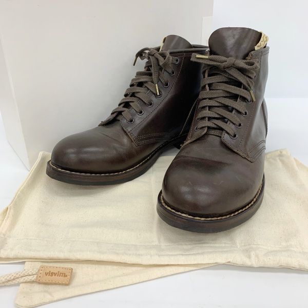 VISVIM 24ss BRIGADIER ブーツ 0124102002015 レザー レースアップ 