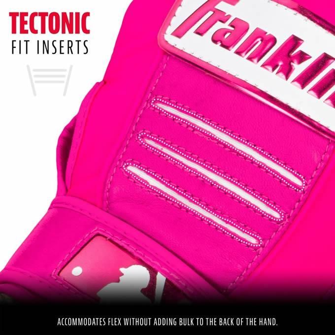  最近流行のピンク Franklin フランクリン CFX PRO 20897 バッティング手袋 バッティンググローブ ピンク 野球 両手用 一般用 S〜L バッティング用手袋 手袋