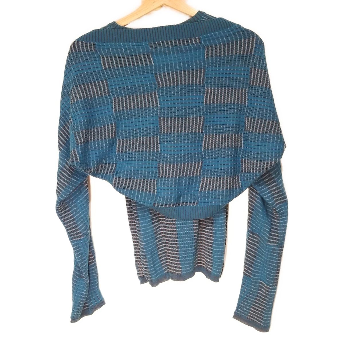 HIROKO KOSHINO ヒロココシノ アンサンブル サイズ40 M レディース - ブルー×黒×白