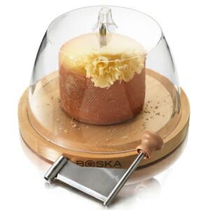 チーズ おつまみ オーガニック 無くなり次第 予約販売 ボスカ チーズカーラー ジロール Boska Cheese Curler Geneva 木製 カバードーム付き 送料無料 オーガニックチーズ チーズ器具 無添加 チーズ 詰め合わせ 業務用