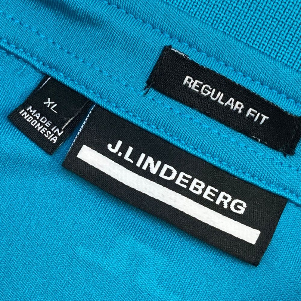新品　J.LINDEBERG　ジェイリンドバーグ ポロシャツ　ブルー　XL J.LINDEBERG ポロシャツ J.LINDEBERG（ジェイリンドバーグ）袖