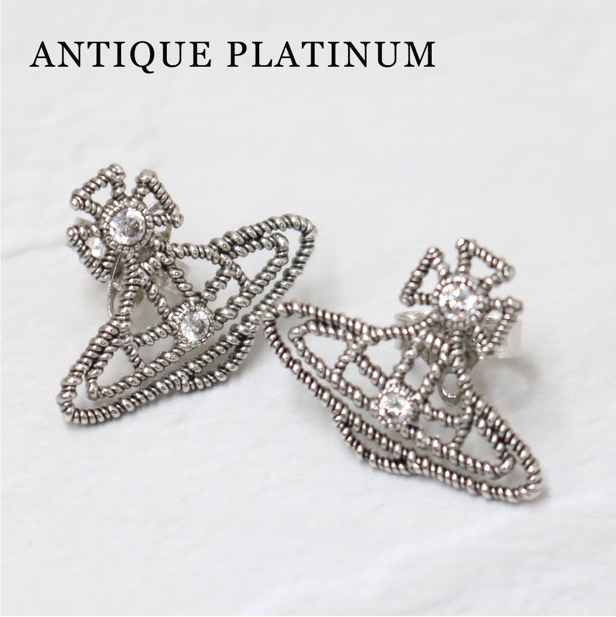 Vivienne Westwood ヴィヴィアン ウエストウッド ピアス 62010372 CORETTA EARRINGS オーブ シルバー ゴールド 両耳用 ギフト プレゼント ブランド