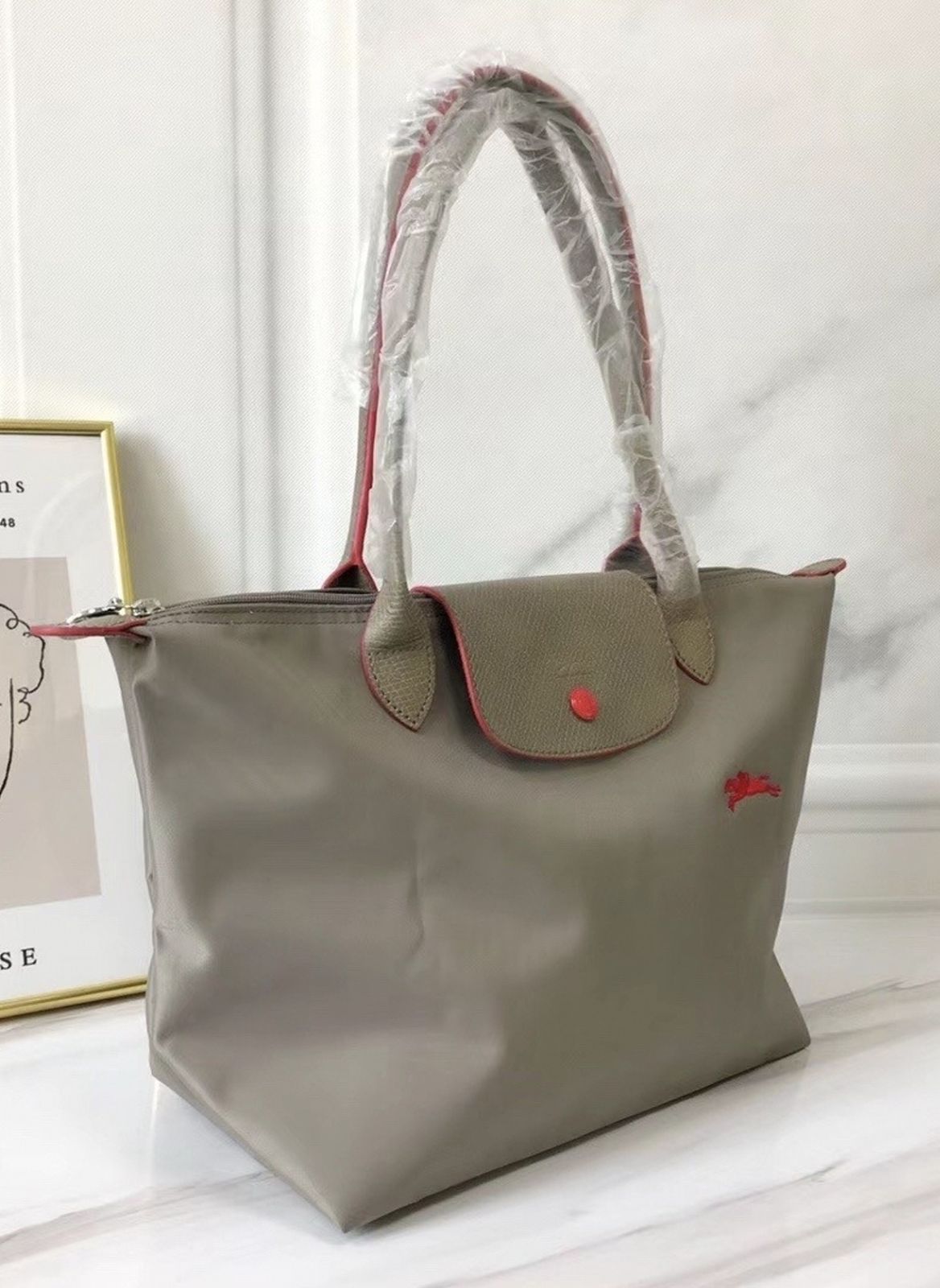 新品】ロンシャン ル・プリアージュ 70周年記念 馬刺繍 トート