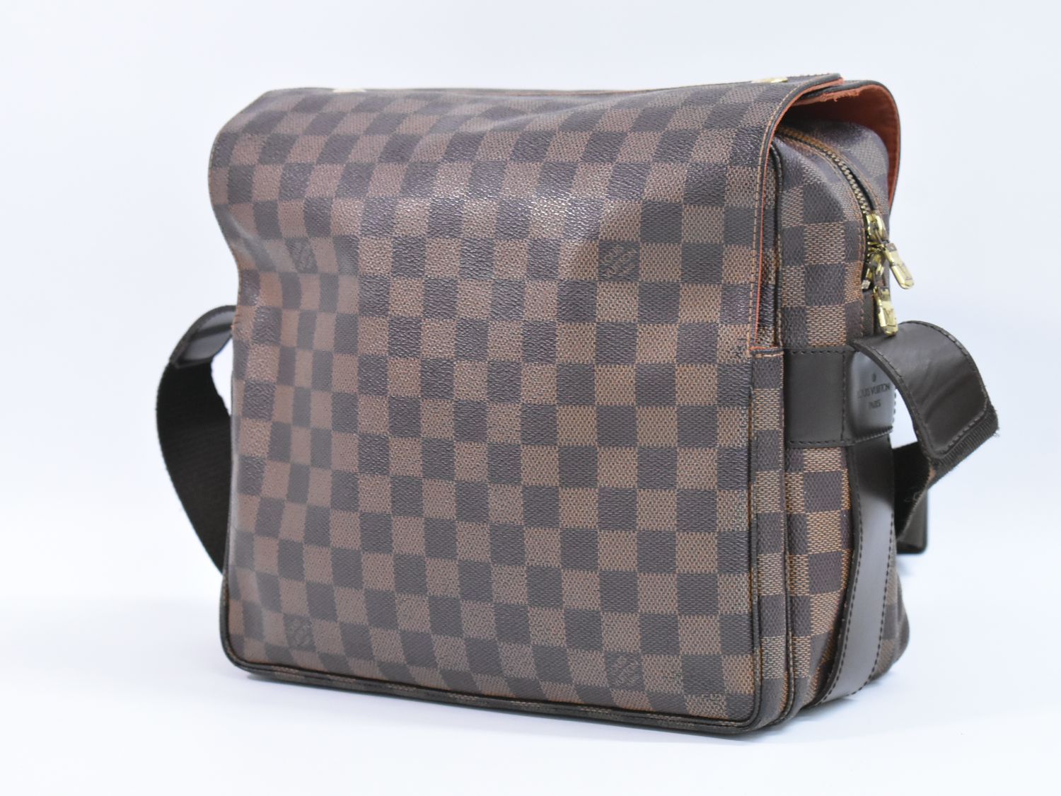 本物 ルイヴィトン LOUIS VUITTON LV ナヴィグリオ ダミエ エベヌ