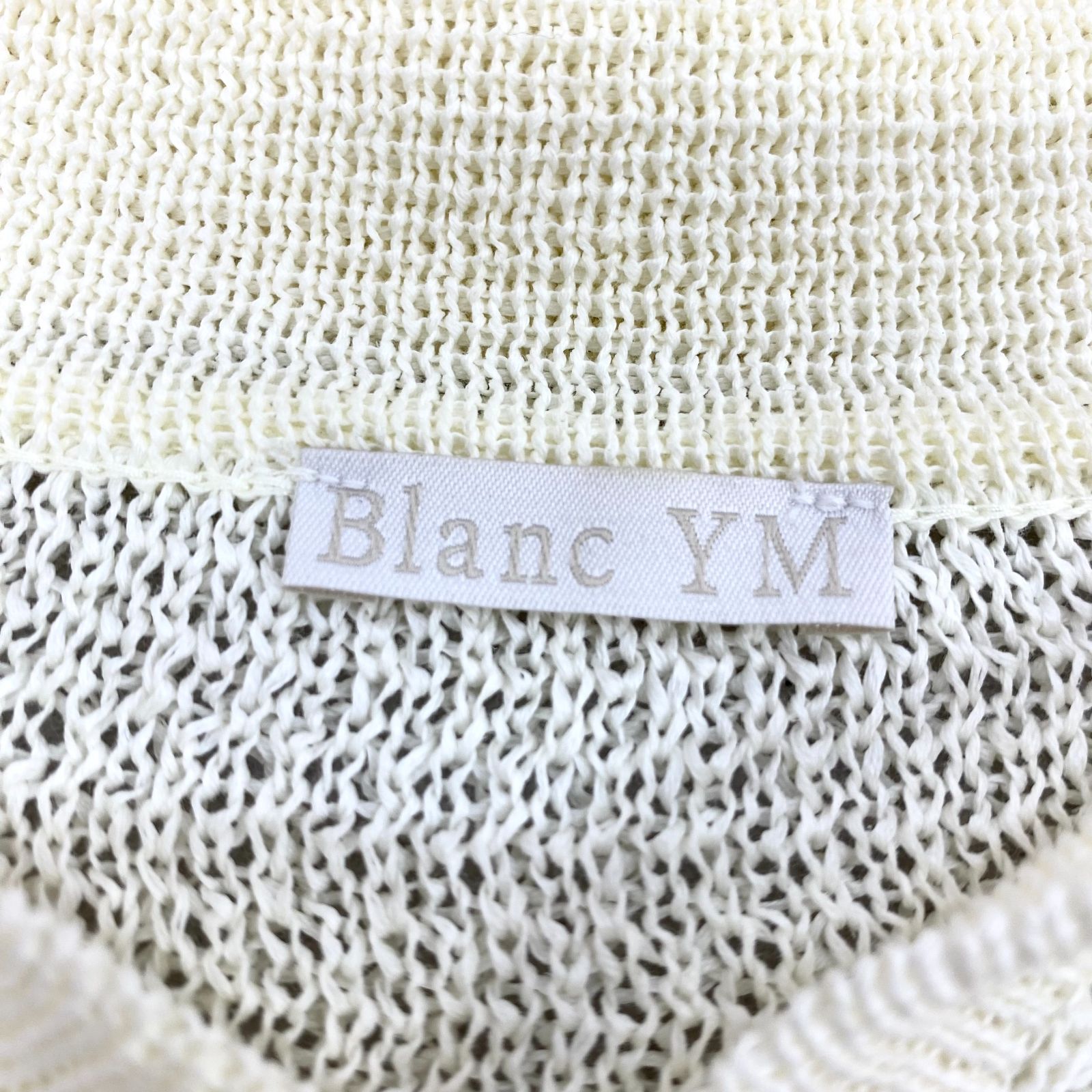 23SS Blanc YM Skipper Knit Shirt BL-22S-SKS ニット 長袖 シャツ 