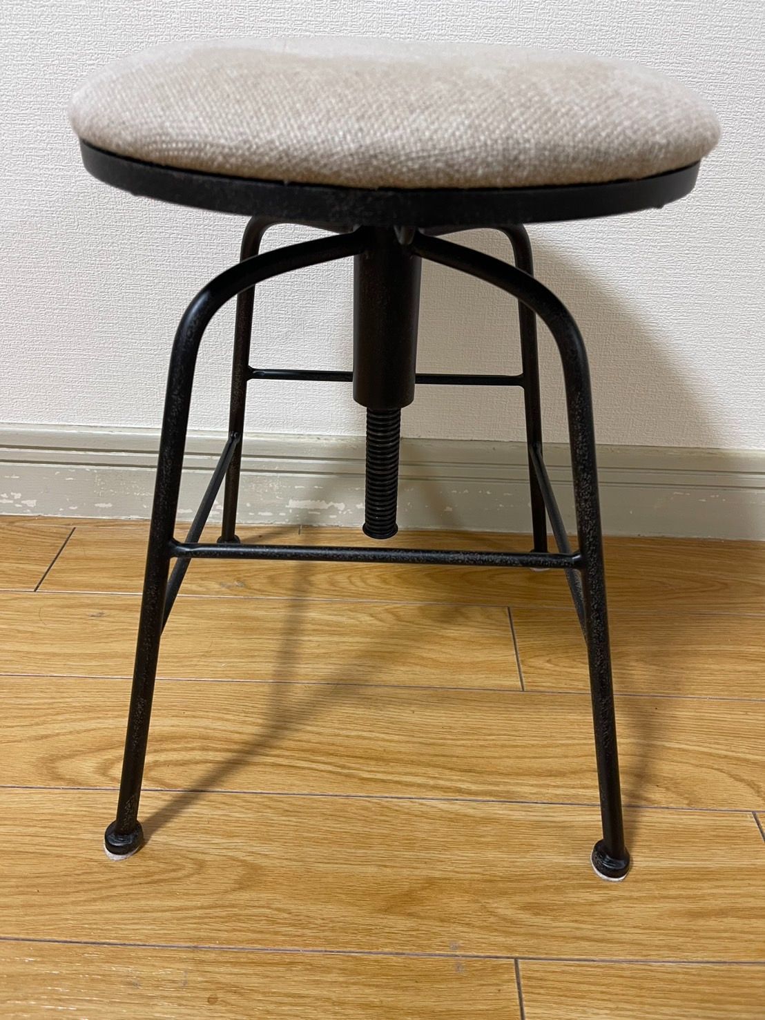 ZARA リネン スイベル バースツール（回転式）スツールA ZARA HOME