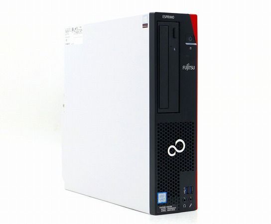 富士通 ESPRIMO D588/BX Core i5-9500 3GHz 8GB 256GB(新品SSD) DisplayPort/DVI-D/アナログRGB出力 DVD+-RW Windows11 Pro 64bit 中古