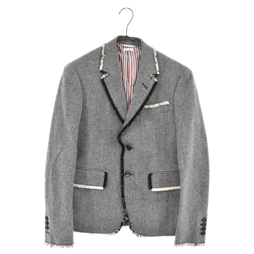 THOM BROWNE (トムブラウン) 14AW ウールへリンボーン 2Bシングル