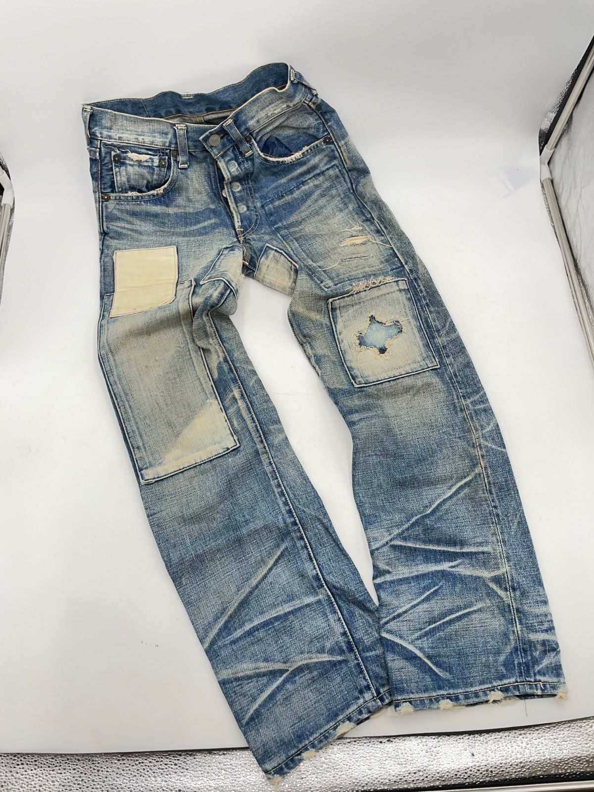 256072182 リーバイス 青山 100本 1960年復刻 リーバイス501再現復刻 W27