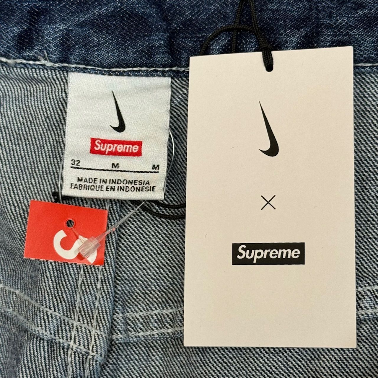 新品 Supreme × NIKE 24SS DENIM SHORT デニムショーツ ハーフ