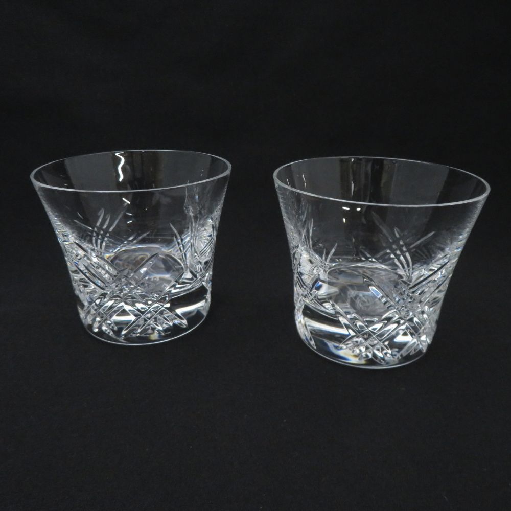 美品 Baccarat バカラ ステラ 2014 タンブラー 2点 クリスタル