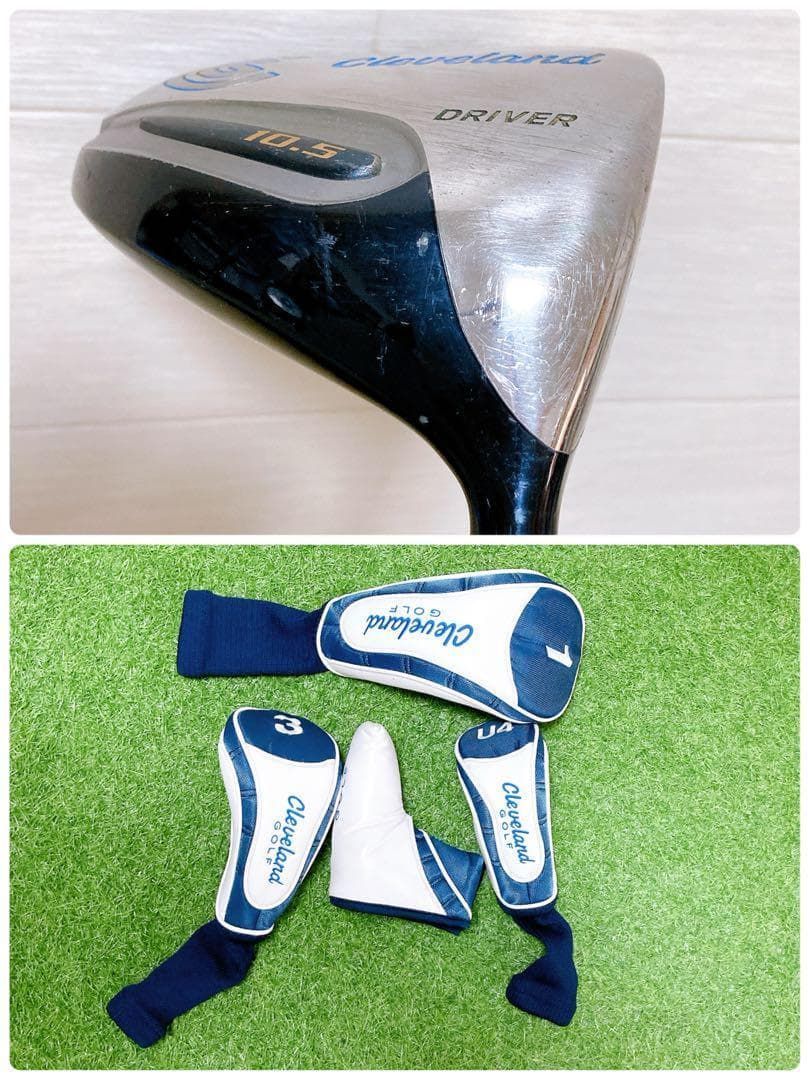 3.クリーブランド　初心者オススメ　メンズセット　ゴルフクラブ　ヘッドカバーあり 3.クリーブランド 初心者オススメ メンズセット ゴルフクラブ