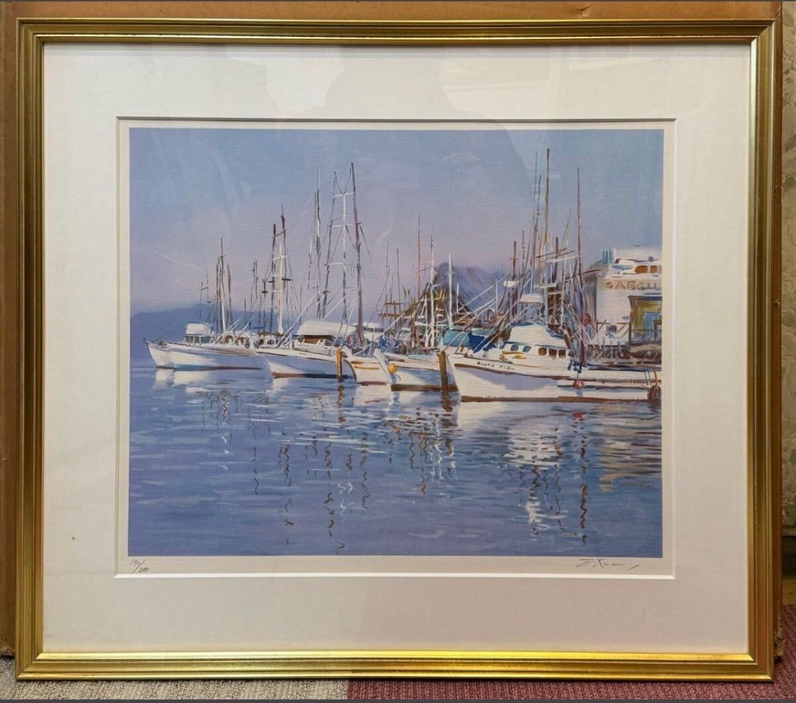 リトグラフ 直筆サイン入り